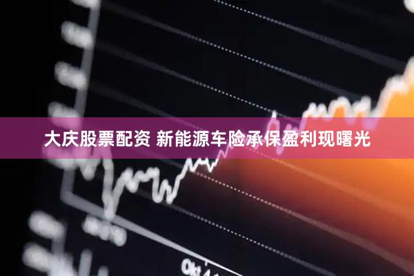 大庆股票配资 新能源车险承保盈利现曙光